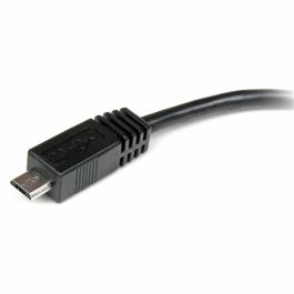 Cable Micro USB Startech UUSBMUSBMF6 Micro USB A Micro USB B Negro Cable Micro USB Startech UUSBMUSBMF6 Micro USB A Micro USB B Negro