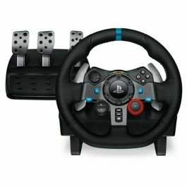 Logitech Volante G29 Driving Force - Force Feedback, Compatible con PS3/PS4/PC, Construcción Duradera