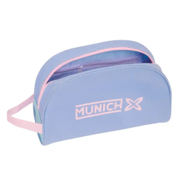 Neceser de Viaje Munich Mellow Azul Rosa Azul cielo 28 x 18 x 10 cm