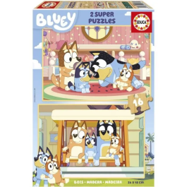 Educa Puzzle Bluey 2x16 Piezas (Madera) Precio: 9.99944. SKU: B1287HWV5Z