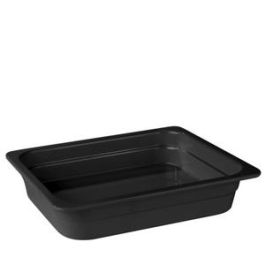 VOLLRATH PUJADAS Cubeta GN 1/2-100 para buffet, melamina negra, 10 cm de alto, resistente de -20°C a +70°C Precio: 25.88999974. SKU: B1DXCV5DTS