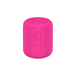 JVC Altavoz Bluetooth Portátil SP-SG10BTP Rosa 5W RMS Batería 8h IPX2