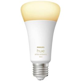 Philips Hue White Ambiance, Bulbo LED conectado E27, equivalente 100W, 1600 Lumen, Bluetooth Compatible Philips Hue White Ambiance, Bulbo LED conectado E27, equivalente 100W, 1600 Lumen, Bluetooth Compatible