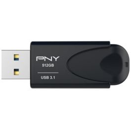 PNY Attaché 512GB USB 3.1 Stick Negro