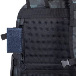RIVACASE 7631 Riva NB Rucksack Sherwood 15,6" Portátil 28L Gris Camo Mochila para portátil 10,5" para Viajes y Trabajo
