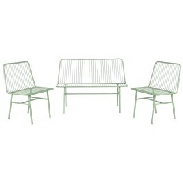 Sofa Terraza Y Jardin DKD Home Decor Verde Menta 53 x 83 x 115 cm Set de 4 Sofa Terraza Y Jardin DKD Home Decor Verde Menta 53 x 83 x 115 cm Set de 4