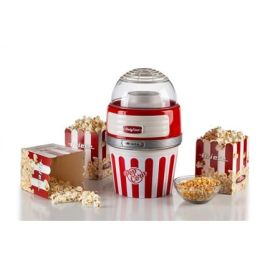 Ariete 2957 Máquina de Palomitas Party Time Big Popper Roja, Diseño Retro Años 50, Aperitivo Natural