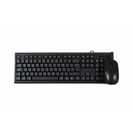 Teclado y Ratón CoolBox Negro Qwerty Español Teclado y Ratón CoolBox Negro Qwerty Español