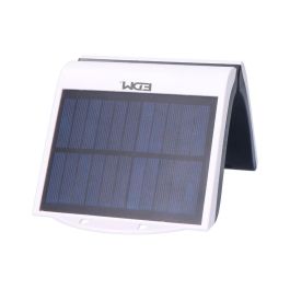 Edm Aplique Solar 2W 220lm 6.500k con Sensor Blanco