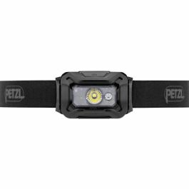 Petzl PET3342540840164 Linterna Frontal Estanca ARIA 1 350 Lúmenes, 3 Pilas AAA/LR03 Incluidas, Negra