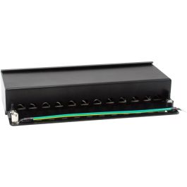 Equip Patchpanel 12x RJ45 Cat6A FTP 1HE Premium schwarz