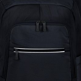 Rivacase Alpendorf 7569 Mochila urbana para portátil 17.3" gris de poliéster reciclado, resistente al agua