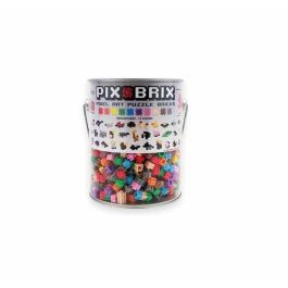 Puzzle pix brix pixel art botes metalicos 1500 pzas. col surt. gama media. novedosa forma de hacer construcciones en 2d y 3D - modelos surtidos