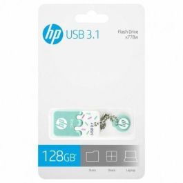PENDRIVE HP X778W VERDE 128GB - CONECTOR USB-A - 75MB/S LECTURA - USB 3.1
