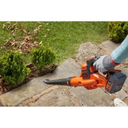 Black + Decker GWC1820PC Soplador Inalámbrico 18V 2Ah Negro