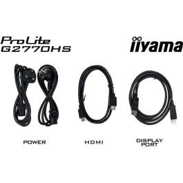 Iiyama G2770HS-B1 Monitor Gaming para PC 27" Full HD IPS 180Hz 0.2ms HDMI, DisplayPort, Altavoces, VESA 100x100 Negro