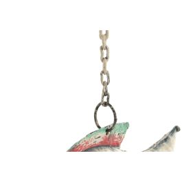 DKD Home Decor Decoracion Mediterraneo Blanco Multicolor 17 x 39 x 51 cm (2 Unidades)