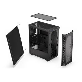 ENDORFY Signum 300 Solid Black Torre PC – Caja ATX, micro ATX, Mini-ITX, Color Negro, Filtro Anti-Polvo, USB 2.0