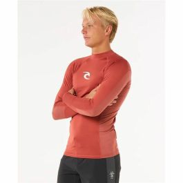 Camiseta de Baño Rip Curl Waves Upf Perf L/S Rojo Surf