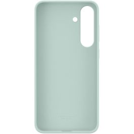 Samsung SAM1735374011537 Funda de silicona verde agua para Galaxy S25+