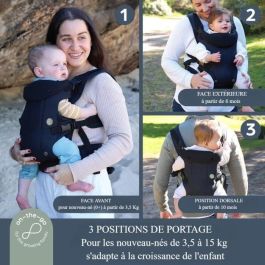 Dreambaby DRE9312742422059 Portabebés Journey Regulable 3-en-1 Cómodo Versátil Recién Nacido hasta 15 kg Negro Dreambaby DRE9312742422059 Portabebés Journey Regulable 3-en-1 Cómodo Versátil Recién Nacido hasta 15 kg Negro