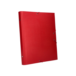 Liderpapel Carpeta Clasificadora Folio Prolongado Cartón Forrado 12 Departamentos Color Rojo