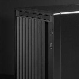 Chieftec BS-20B-OP Midi Tower PC Gamer UNI Series, micro ATX/Mini-ITX, Negro para Hogar/Oficina
