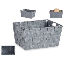 Cesta de Tela Kipit Gris 30x14x20 cm - 5L (18 Unidades) Precio: 52.5000003. SKU: B19FE2FS6L