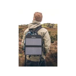 Sandberg Cargador Solar Plegable 13W, Panel Solar de Alta Eficiencia con 2 Puertos USB para Cargar Smartphones, Tablets y Baterías