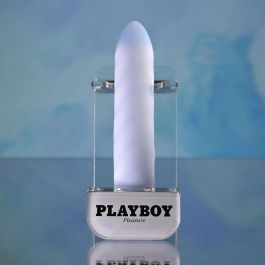 Vibrador Evolved Playboy Azul Blanco