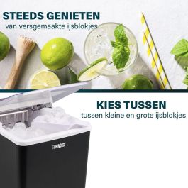 Máquina de Hacer Hielo Princess 283098 Negro 150 W 12 kg
