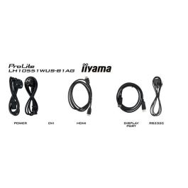 Iiyama LH10551UWS-B1AG Monitor Profesional 105" 5K UW 5120x2160 IPS 24/7 Uso Horizontal y Vertical 8ms 500cd 21:9 HDMI DP USB-C