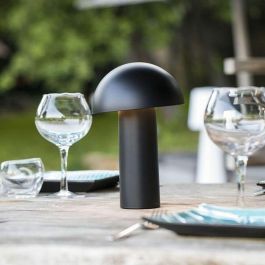 Lumisky LUM3760093546515 Lámpara de Mesa Inalámbrica TOD BLACK - Al. 28 cm - Cabezal Ajustable LED Blanco Cálido