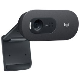 Logitech C505e Webcam Empresarial HD 720p con Micrófono Reducción Ruido, Corrección Luz Automática y Cable USB de 2m