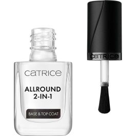Catrice Allround 2-in-1 Base y Top Coat para Uñas - 10,50 ml