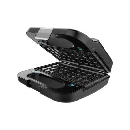 Cecotec 04309 Sandwichera de 1000 W con Carcasa de Acero Inoxidable, Color Negro y Acabado Satinado Precio: 47.79000028. SKU: B19FBBM4FF