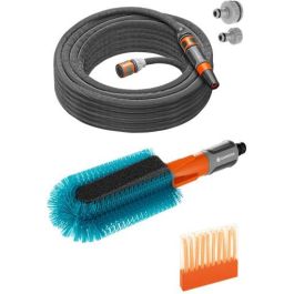 Gardena 18864-20 Cleansystem Set de Lavado de Bicicletas, Manguera 15m, Boquilla y Adaptador de Grifo Incluidos