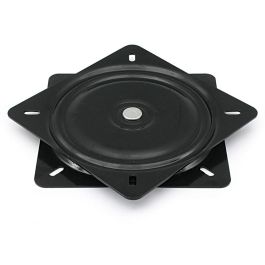 Q&Q ALBORA 245 Plato Giratorio Cuadrado 250x250 Negro de Hierro, Soporta 280 Kgs, Chapa 3mm Resistente para Bases de Muebles Precio: 20.59000009. SKU: B1KF9NDE3D
