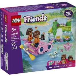 Lego Friends Juego de Construcción Aventuras en el Barco-Ajolote, Edad Mínima Recomendada: 6 Años
