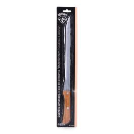 Cuchillo jamonero con mango de madera 36,5cm gourmet kitchen