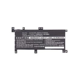 CoreParts Laptop Battery for Asus 28.88Wh Li-Pol 7.6V 3800mAh Black, X556UA, X556UB, X556UF, X556UJ, X556UQ, X556UR, X556UV CoreParts Laptop Battery for Asus 28.88Wh Li-Pol 7.6V 3800mAh Black, X556UA, X556UB, X556UF, X556UJ, X556UQ, X556UR, X556UV