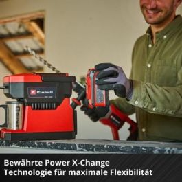 Einhell TE-CF 18 Li solo Cafetera de filtro de 0,24 L con batería recargable, fácil de usar, Negro/Rojo