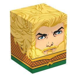 Ultimate Guard Caja Mazo Squaroes DC Justice League - Coleccionable, 100 Cartas, Materiales Renovables