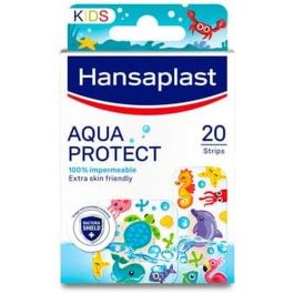Hansaplast HP AQUAPROTECT KIDS Apósitos Impermeables para Niños, Protección Total contra el Agua, 20 unidades