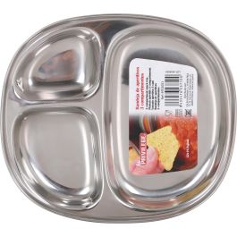 Privilege Bandeja Aperitivos con Compartimentos Quttin, 22 x 19.5 x 2 cm (18 Unidades)