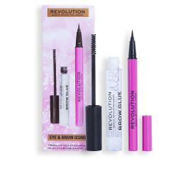 Revolution Make Up EYE & BROW ICONS LOTE 2 pz Máscara de Pestañas y Gel Fijador para Cejas Precio: 12.50000059. SKU: B1HB9Y5E77