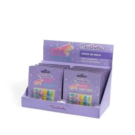 Martinelia Set Uñas Postizas Little Unicorn 35045 para Niñas +3 Años
