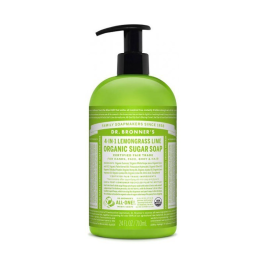 Dr Bronner's Jabón de Azúcar Lemongrass-Lima 710 mL Precio: 23.59000028. SKU: B1DW9BDCCW