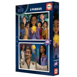 Educa Puzzle 2X48 Wish 19741 Niños +4 Años