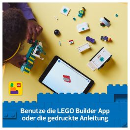 LEGO 60451 Ambulancia de Emergencias, Juego Construcción, 184 Piezas, 5+ Años